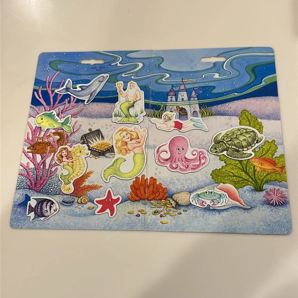 CREATE A SCENE Magnetic Enchanted Sea - Magnet Pieces and Scene
